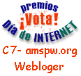 Votar!! Mejor weblog personal C7 - Abre ventana nueva